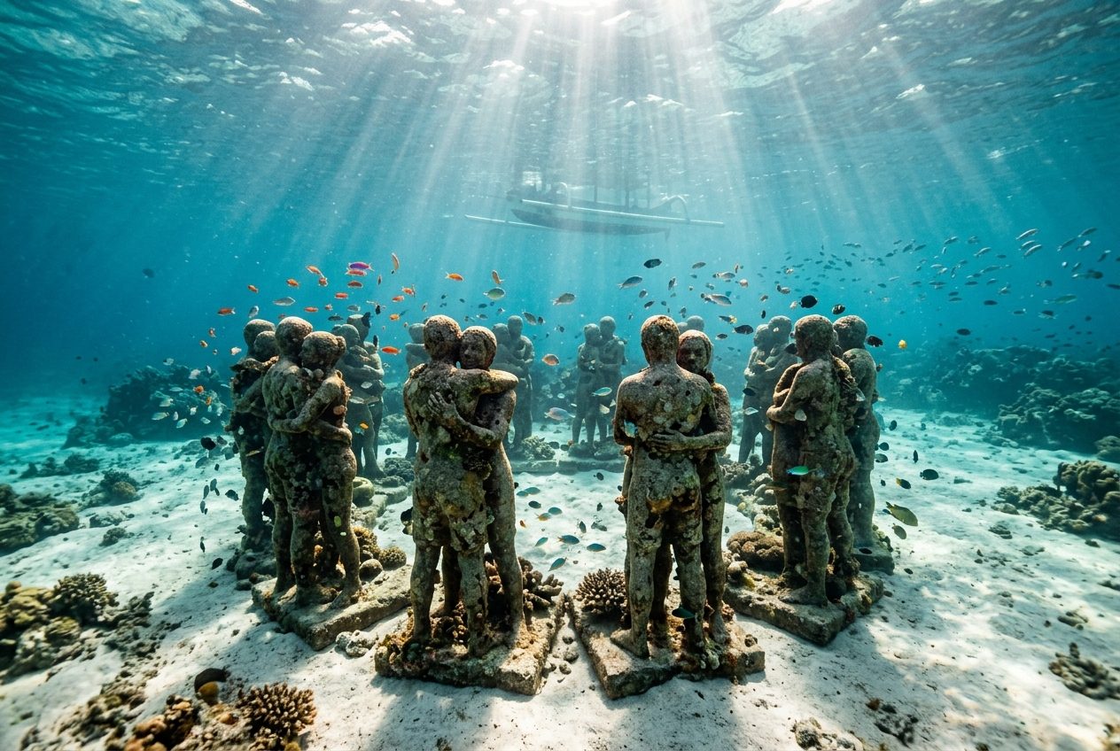 Gili Meno Statues