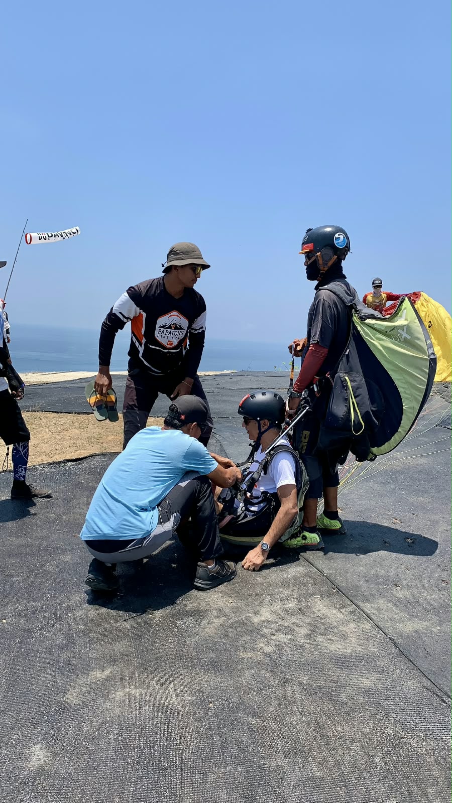 Paragliding at Uluwatu - photo 2