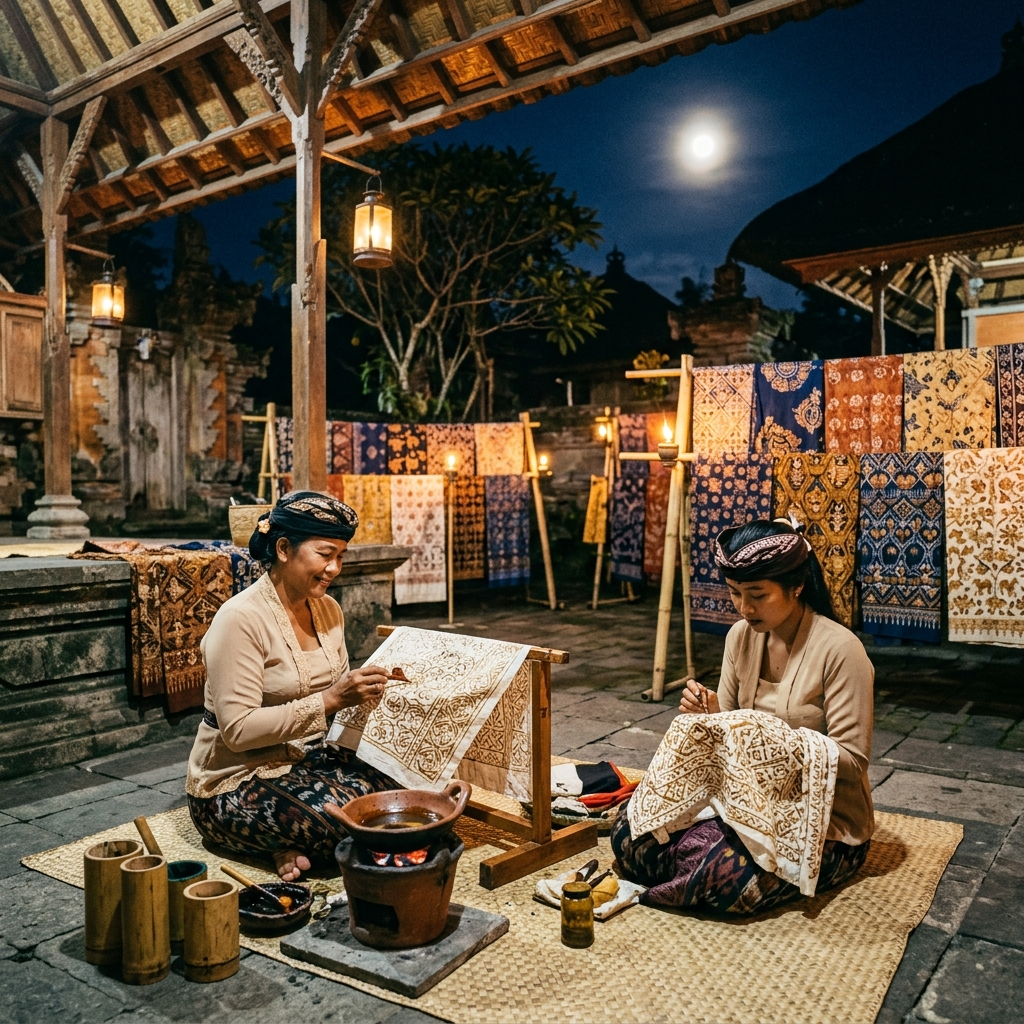 Traditional Batik Weaving