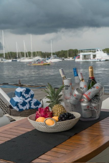Catamaran Lounge Deck